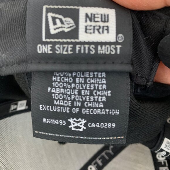 Mens NBA LA Lakers Black Cap New Era 9Fifty Snap Back OS NWT 7736 - Picture 3 of 7